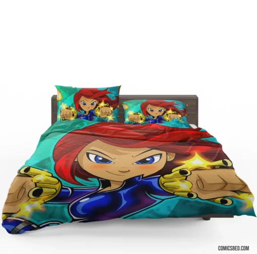 Black Widow Marvel Femme Fatale Comic Bedding Set