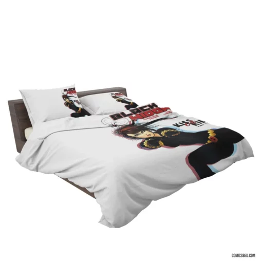 Black Widow Stealthy Espionage Missions Comic Bedding Set 2