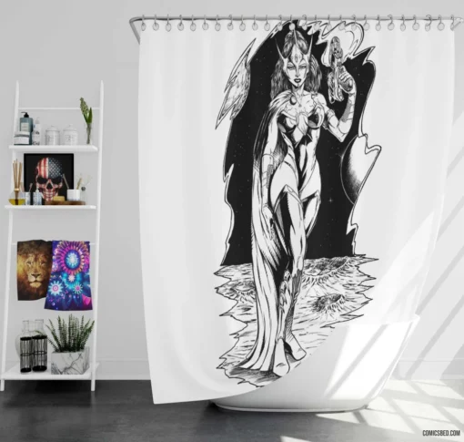 Blackstone Eternal Immortal Tale Comic Shower Curtain