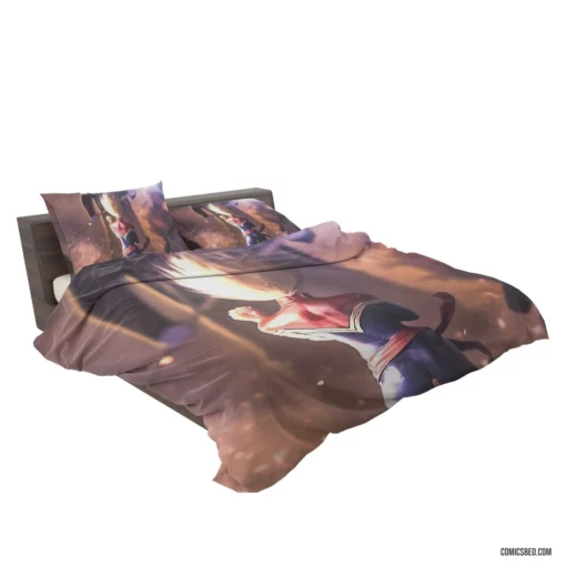 Blonde Ambition Marvel Captain Marvel Series Comic Bedding Set 2