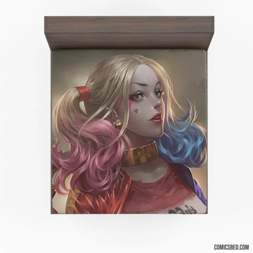 Blonde Jester Unleashed Harley Quinn Chronicles Comic Fitted Sheet 1