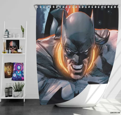 Blood Ties Damian Wayne Journey Comic Shower Curtain