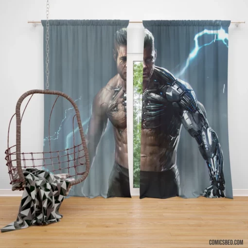 Cable Marvel Comics Mutant Warrior Curtain