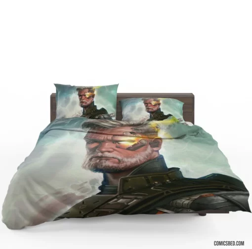 Cable Marvel Comics Telekinetic Hero Bedding Set