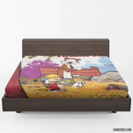 Calvin & Hobbes Comic Duo Fitted Sheet