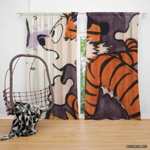 Calvin & Hobbes Dynamic Duo Comics Curtain