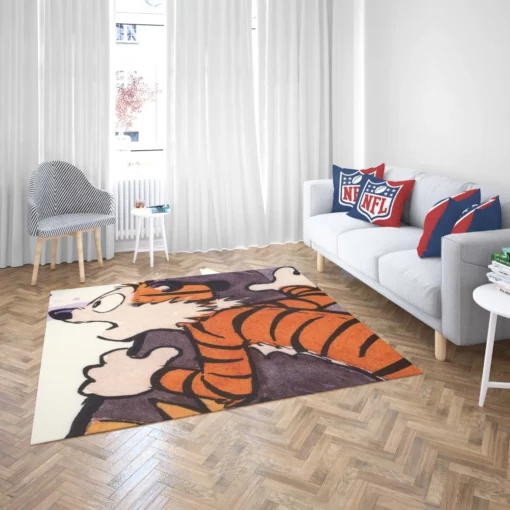 Calvin & Hobbes Dynamic Duo Comics Rug 2