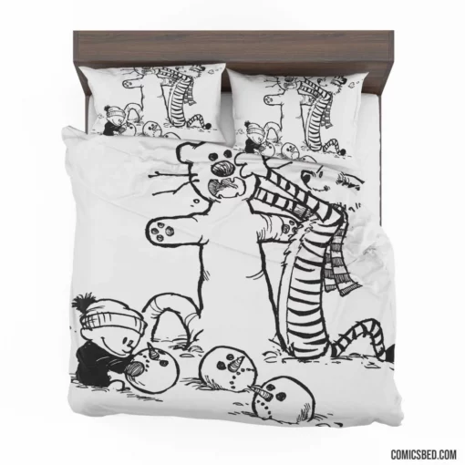 Calvin & Hobbes Dynamic Pair Comic Bedding Set 1