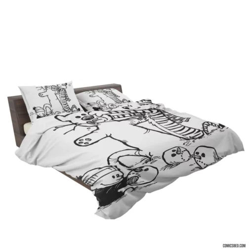 Calvin & Hobbes Dynamic Pair Comic Bedding Set 2