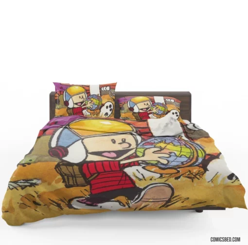 Calvin & Hobbes Playful Duo Comic Bedding Set