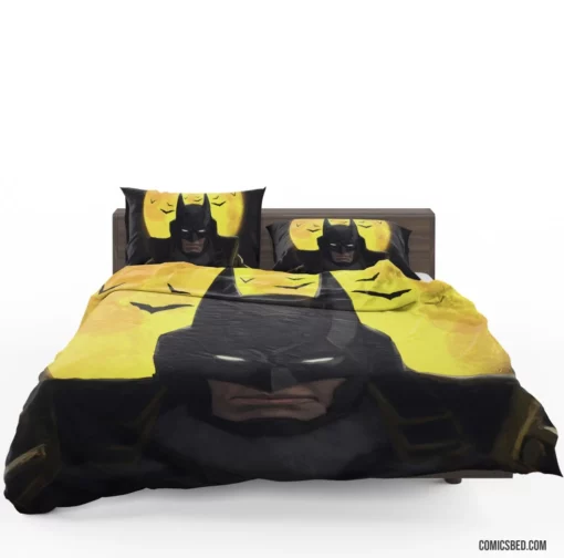 Caped Crusader Batman Chronicle Comic Bedding Set