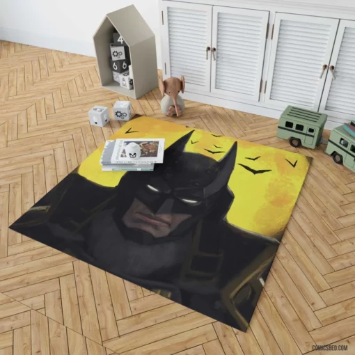 Caped Crusader Batman Chronicle Comic Rug 1