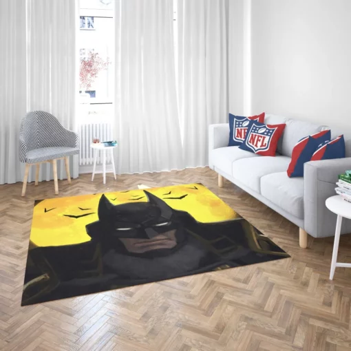 Caped Crusader Batman Chronicle Comic Rug 2