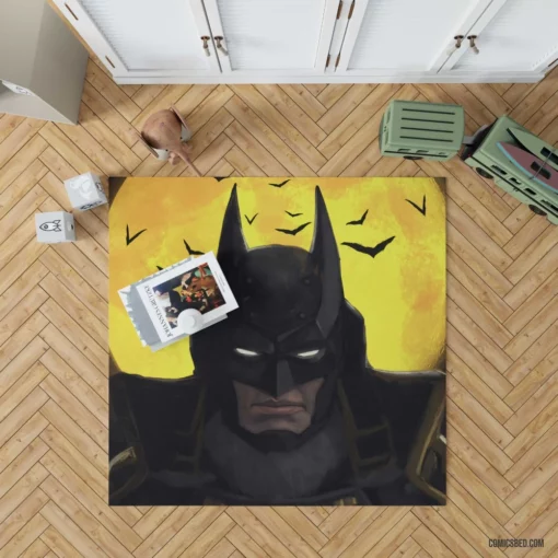 Caped Crusader Batman Chronicle Comic Rug