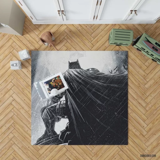 Caped Crusader Legacy Batman Heir Comic Rug