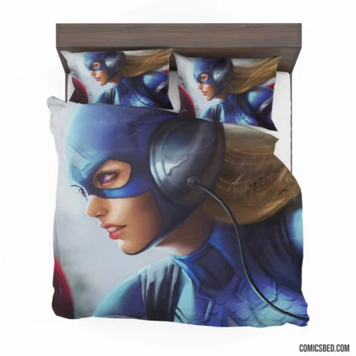 Captain America Genderbend Heroic Twist Comic Bedding Set 1