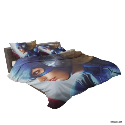 Captain America Genderbend Heroic Twist Comic Bedding Set 2