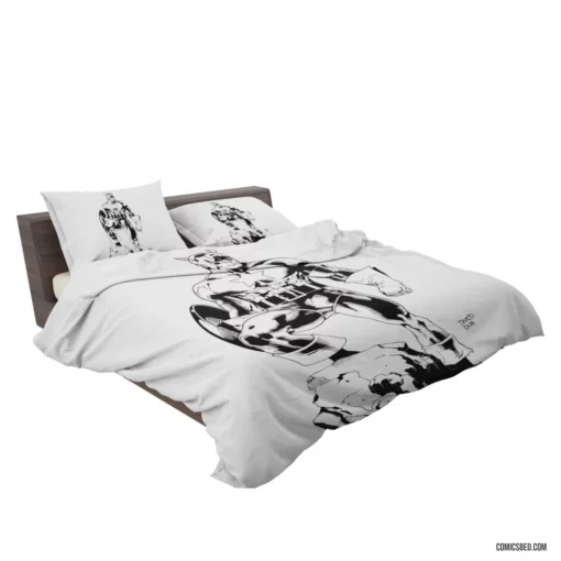 Captain America Heroic Icon Comic Bedding Set 2