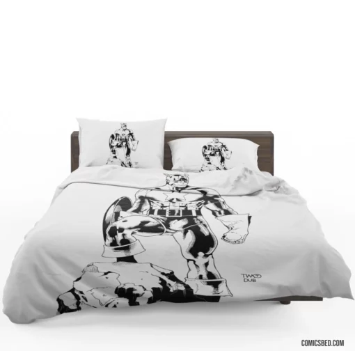 Captain America Heroic Icon Comic Bedding Set