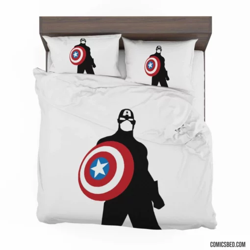 Captain America Heroic Journey Comic Bedding Set 1