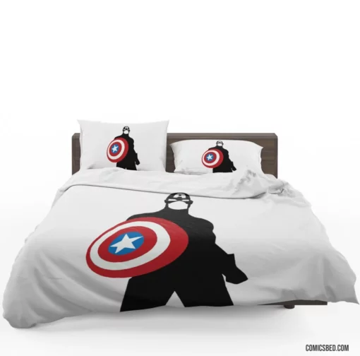 Captain America Heroic Journey Comic Bedding Set