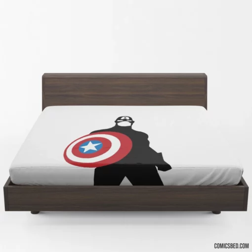 Captain America Heroic Journey Comic Fitted Sheet