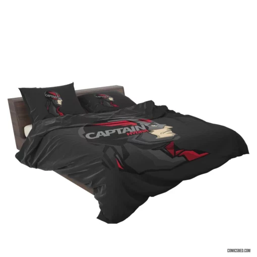 Captain America Hydra Twisted Sentinel Comic Bedding Set 2