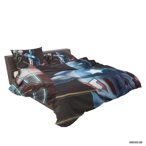 Captain America Marvel True Sentinel Comic Bedding Set 2