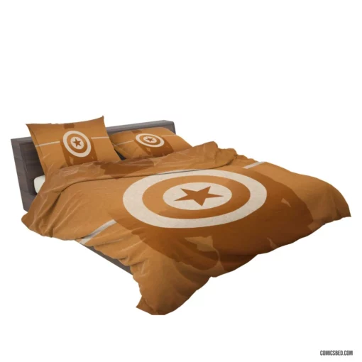 Captain America Minimalist Marvel Sentinel Comic Bedding Set 2