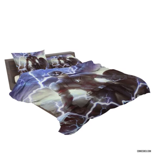 Captain America Mjolnir Marvel Mightiest Comic Bedding Set 2