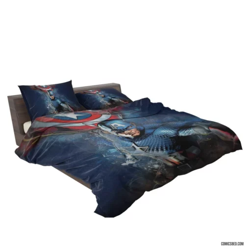 Captain America Sentinel of Justice Comic Bedding Set 2