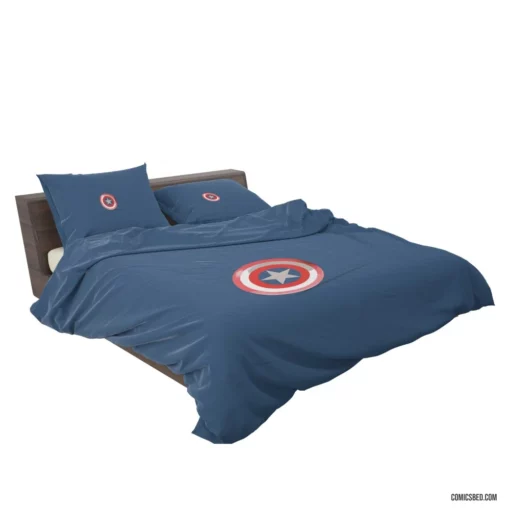 Captain America Shield Defenders Comic Bedding Set 2