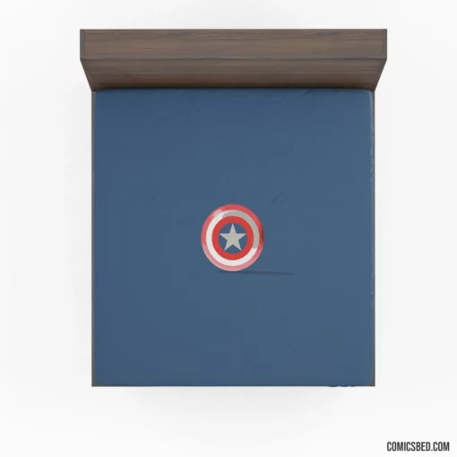 Captain America Shield Defenders Comic Fitted Sheet 1