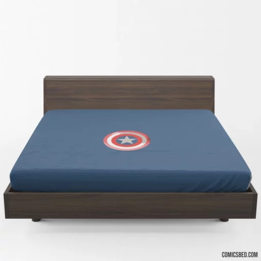 Captain America Shield Defenders Comic Fitted Sheet