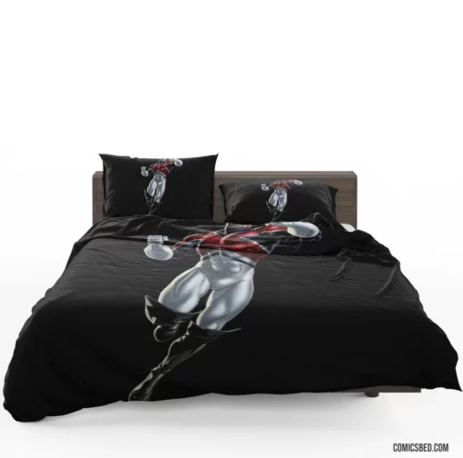 Captain Britain British Defender Comic Bedding Set