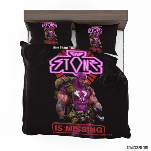 Captain Stone Heroic Quest Comic Bedding Set 1