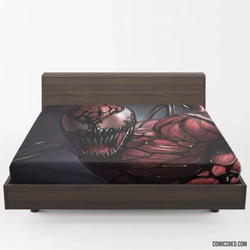 Carnage Chronicles Marvel Spider-Man Villain Comic Fitted Sheet