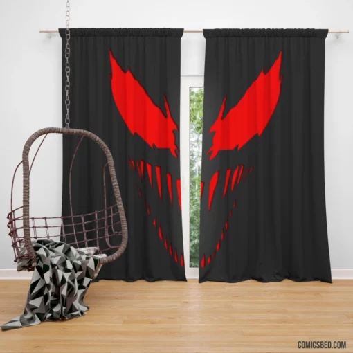 Carnage Marvel Carnivorous Villain Comic Curtain