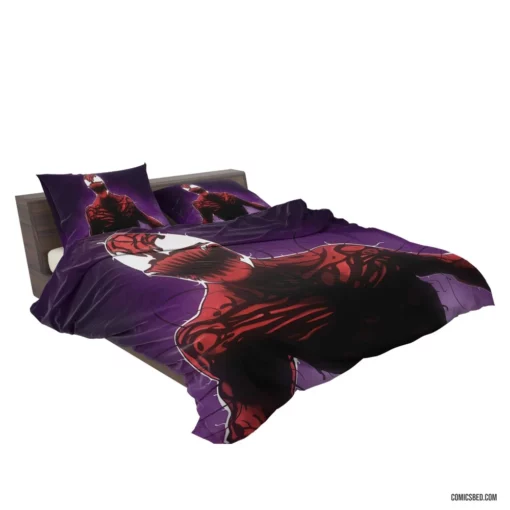 Carnage Marvel Sinister Symbiote Comic Bedding Set 2