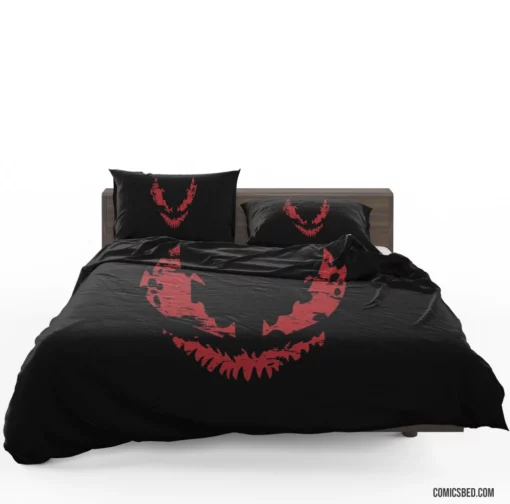 Carnage Marvel Symbiote Menace Comic Bedding Set