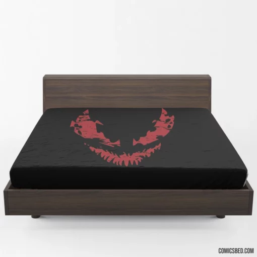 Carnage Marvel Symbiote Menace Comic Fitted Sheet