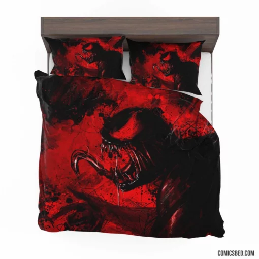 Carnage Spider-Man Chaos Unleashed Comic Bedding Set 1