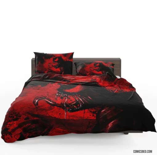 Carnage Spider-Man Chaos Unleashed Comic Bedding Set