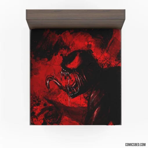 Carnage Spider-Man Chaos Unleashed Comic Fitted Sheet 1