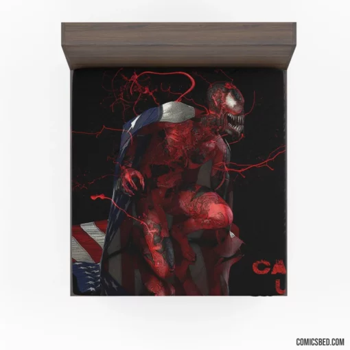 Carnage U.S.A. Symbiote Rampage Marvel Comics Fitted Sheet 1