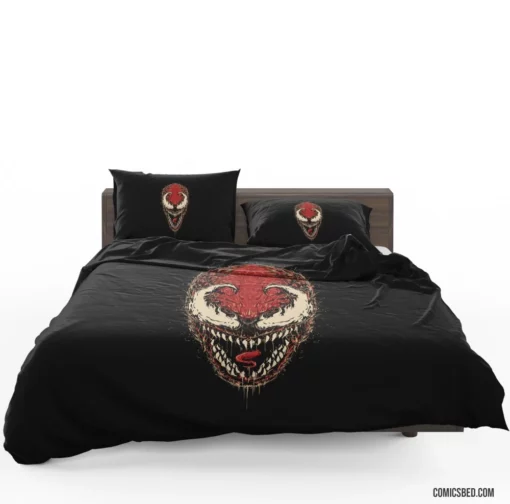 Carnage Unleashed Marvel Spider-Man Menace Comic Bedding Set