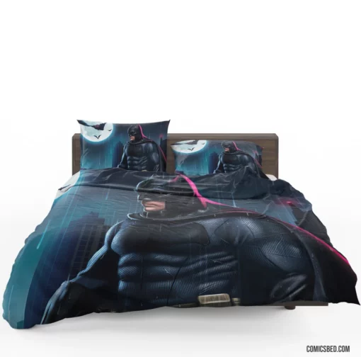 Cat and Bat Huntress Chronicles Comic Bedding Set