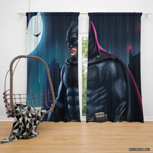 Cat and Bat Huntress Chronicles Comic Curtain