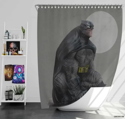 Cataclysm Gotham Reckoning Comic Shower Curtain