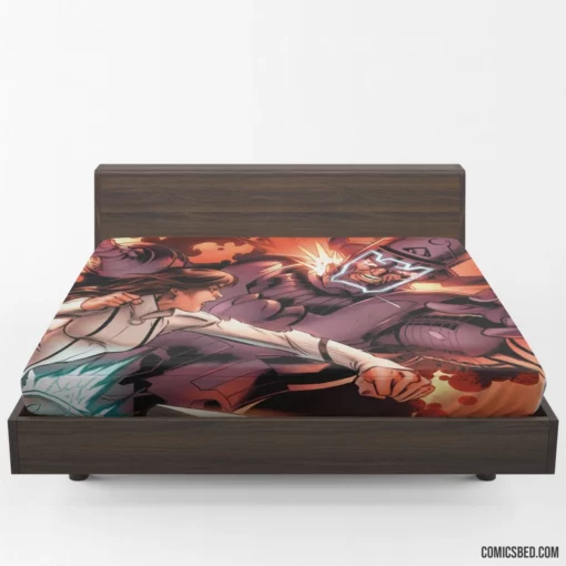 Cataclysm The Ultimates Last Stand Galactus Comic Fitted Sheet